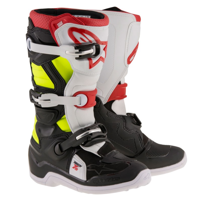 Main image of Alpinestars Tech 7S Youth Boots (Red/Yellow)