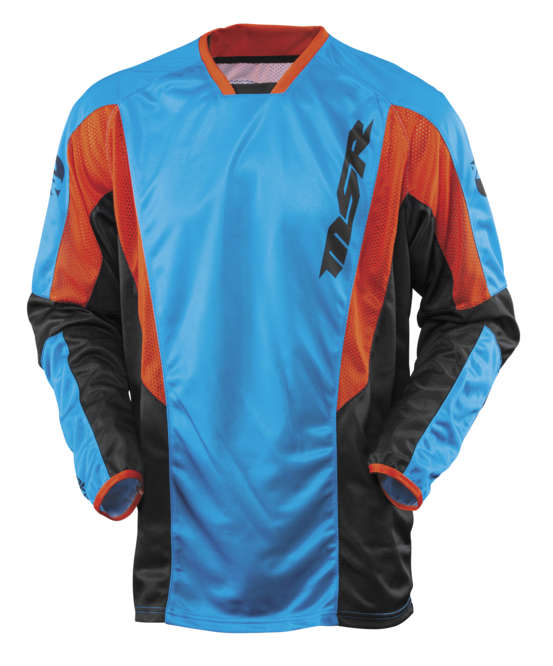 Main image of MSR Ascent Jersey - Cyn/Blk/Org
