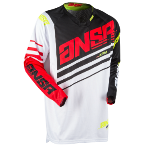 Main image of ANSR Alpha Jersey (Wht/Red/Blk)