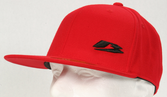 Main image of Beta 'Puffy B' Flatbill Hat (Red)
