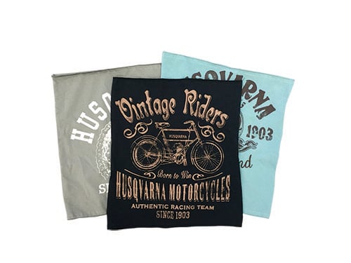 Main image of Husqvarna Vintage Shop Rags (3 pack)