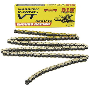 Main image of DID 520 VT2 Enduro T-Ring Chain 120 Link