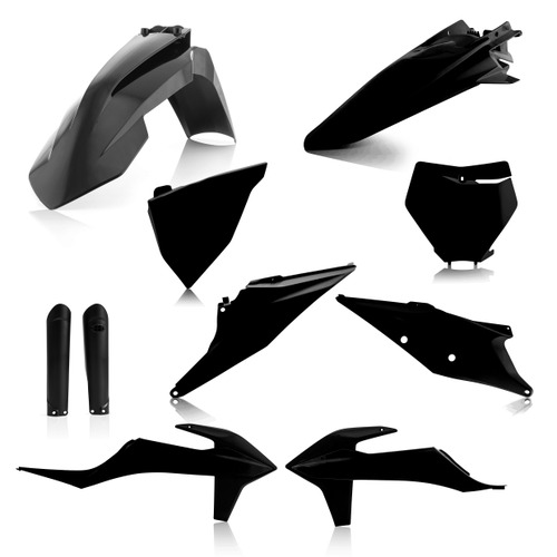 Main image of Acerbis Full Plastic Kit (Black) KTM SX/XC 19-22