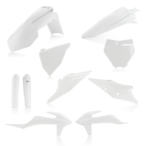 Main image of Acerbis Full Plastic Kit (White) KTM SX/XC 19-22