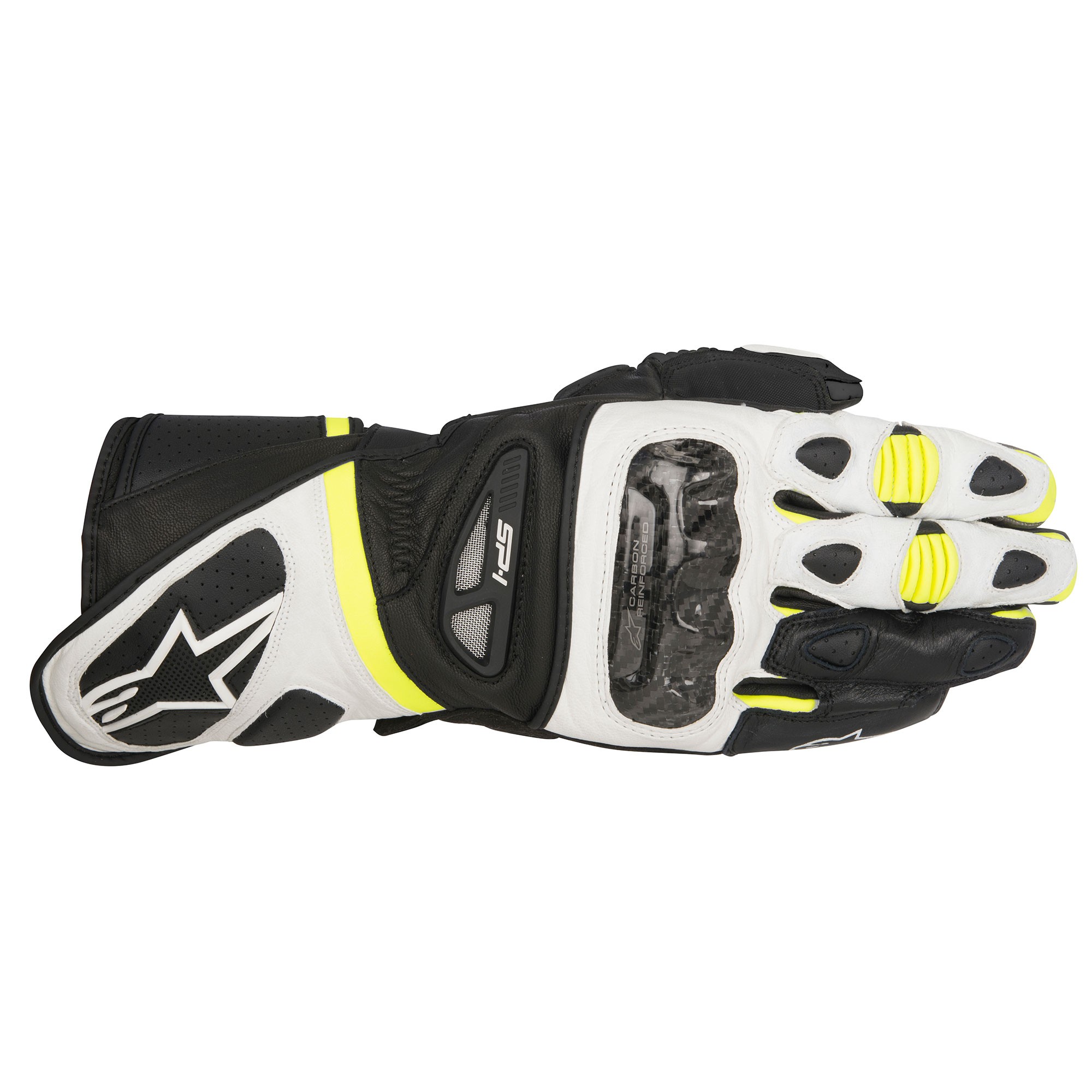 Main image of Alpinestars SP-1 Leather Glove (Blk/Wht/Yllw)