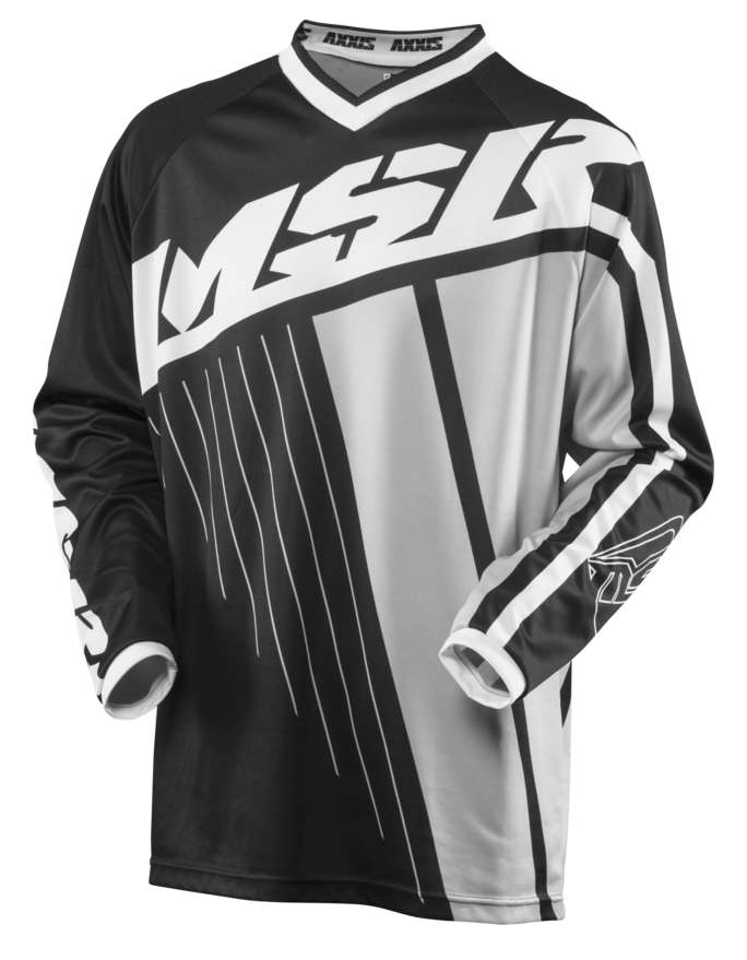 Main image of MSR Axxis Youth Jersey (Blk/Wht/Gry)