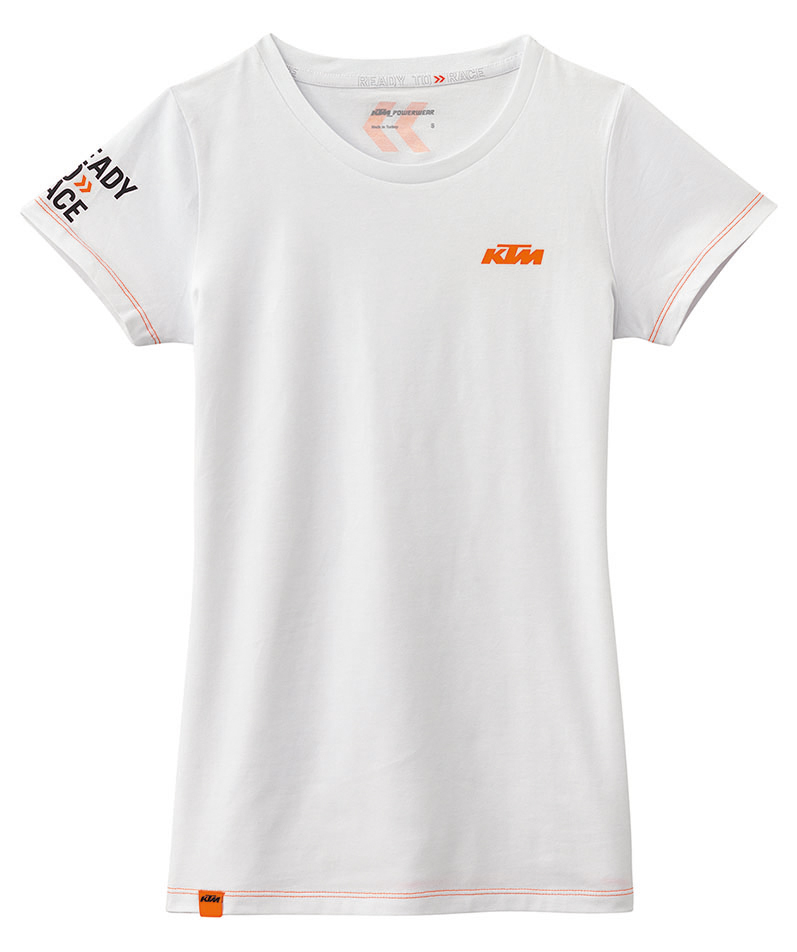 Main image of KTM Girls Classic Tee (White)