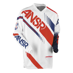 Main image of ANSR Syncron Youth Jersey (White/Red)