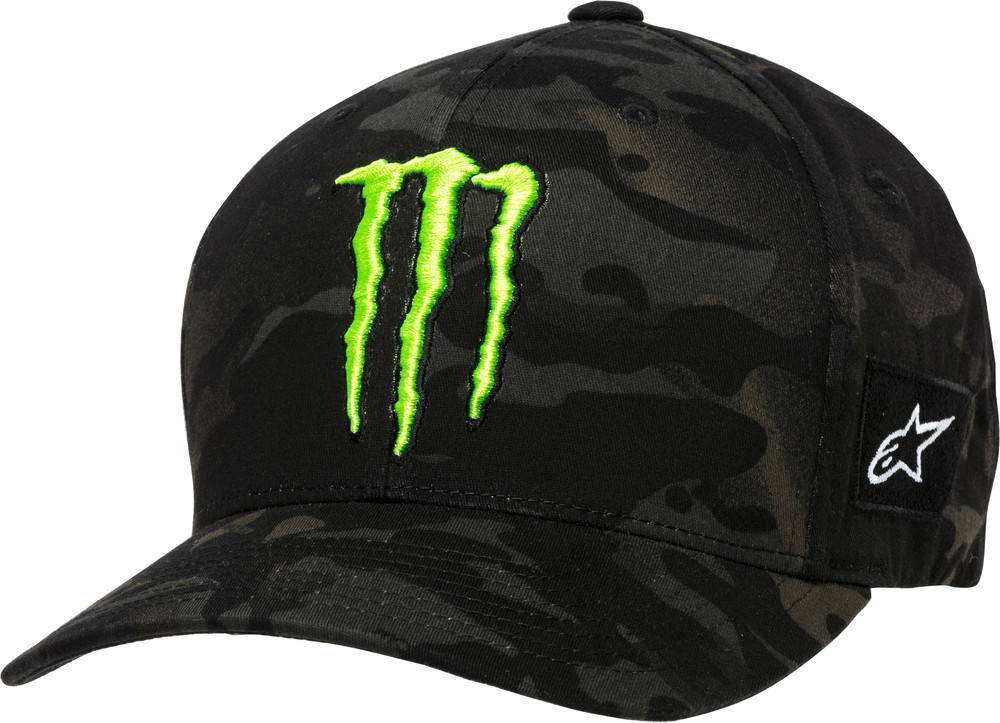 Main image of Alpinestars Monster Energy Multicamo Hat (Black) L/XL