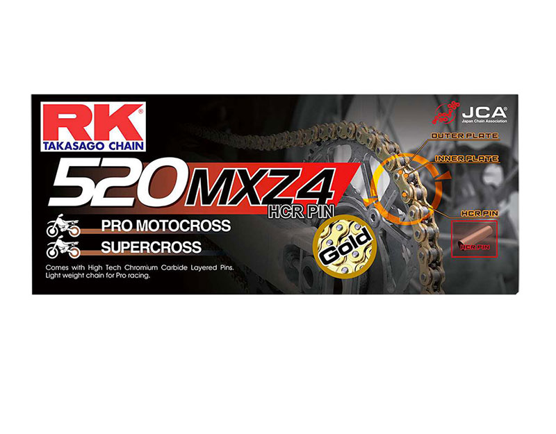 Main image of RK GB520MXZ4 Motocross Racing Chain 120L