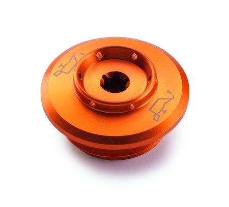 Main image of KTM CNC Oil Filler Plug (Orange)