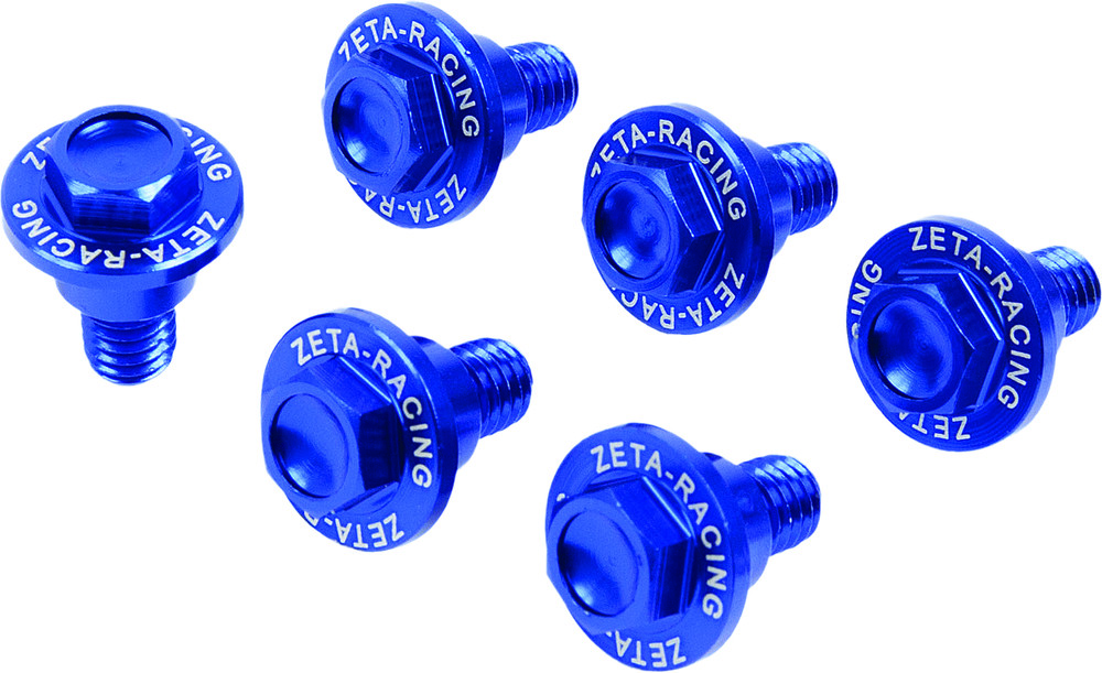 Main image of Zeta Fork Guard Bolt Kit (Blue) Husqvarna