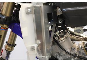 Main image of Works Connection Radiator Brace (Silver) Yamaha YZ65 18-22