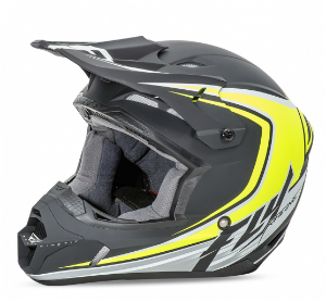 Main image of Fly Racing Kinetic FullSpeed Helmet Matte Black / Hi-Viz