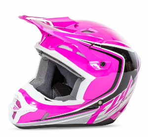 Main image of FLY Racing Kinetic FullSpeed Helmet Pink/Black/White