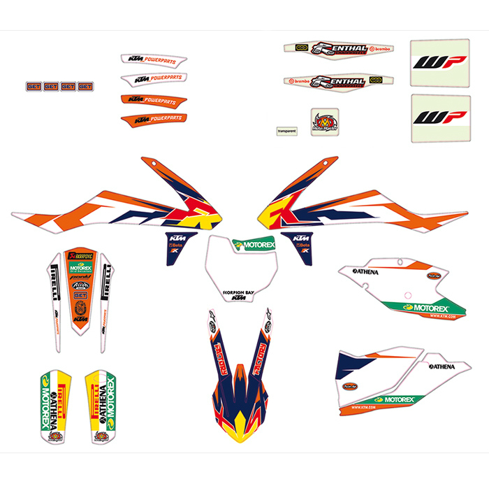 Main image of KTM Factory Style Graphic Kit