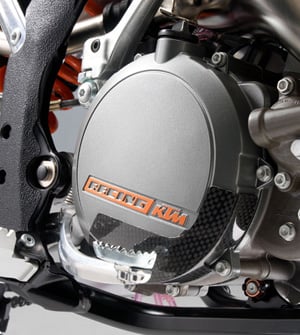 Main image of KTM SXS Carbon Clutch Cover Protection 250/300 08-12