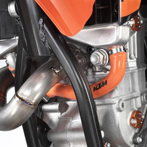 Main image of KTM Radiator Hose Kit (Orange) 125/150 11-13