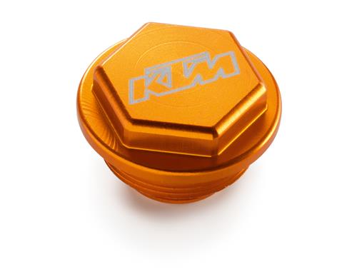 Main image of KTM Orange Rear Brake Reservoir Cap