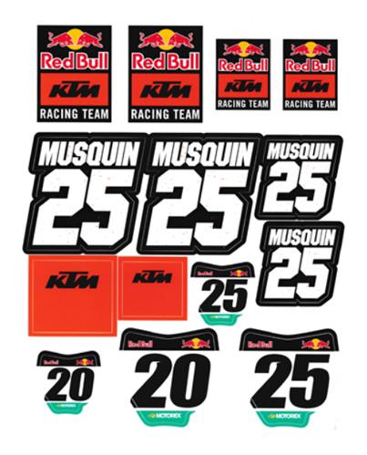 Main image of Red Bull KTM Sticker Sheet