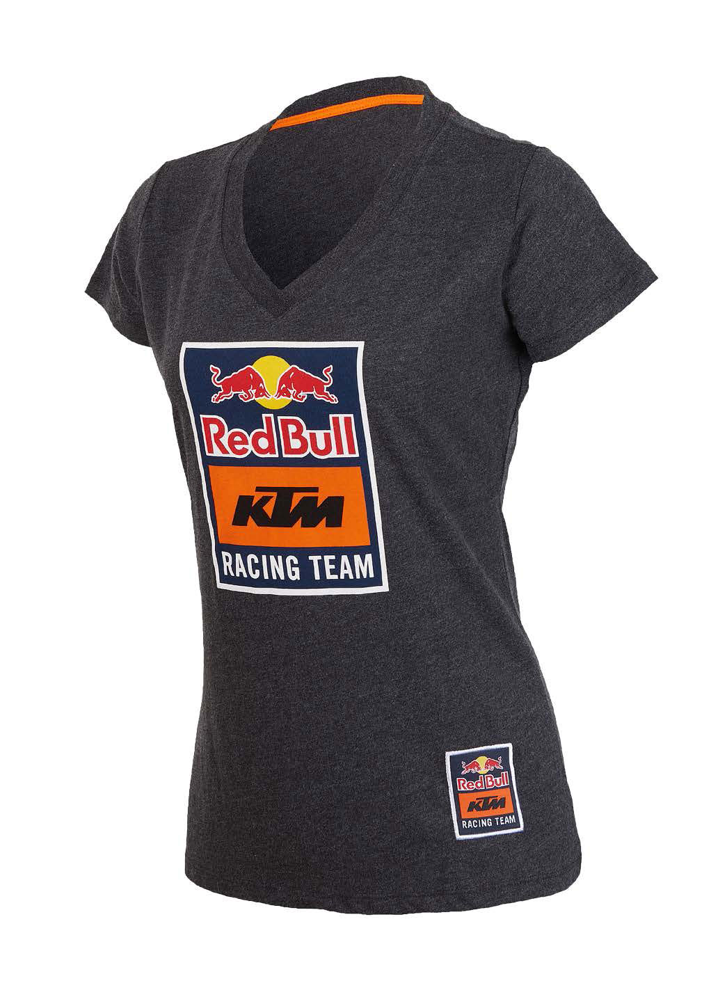 Main image of RedBull/KTM Womens Logo V-Neck Tee (Small)